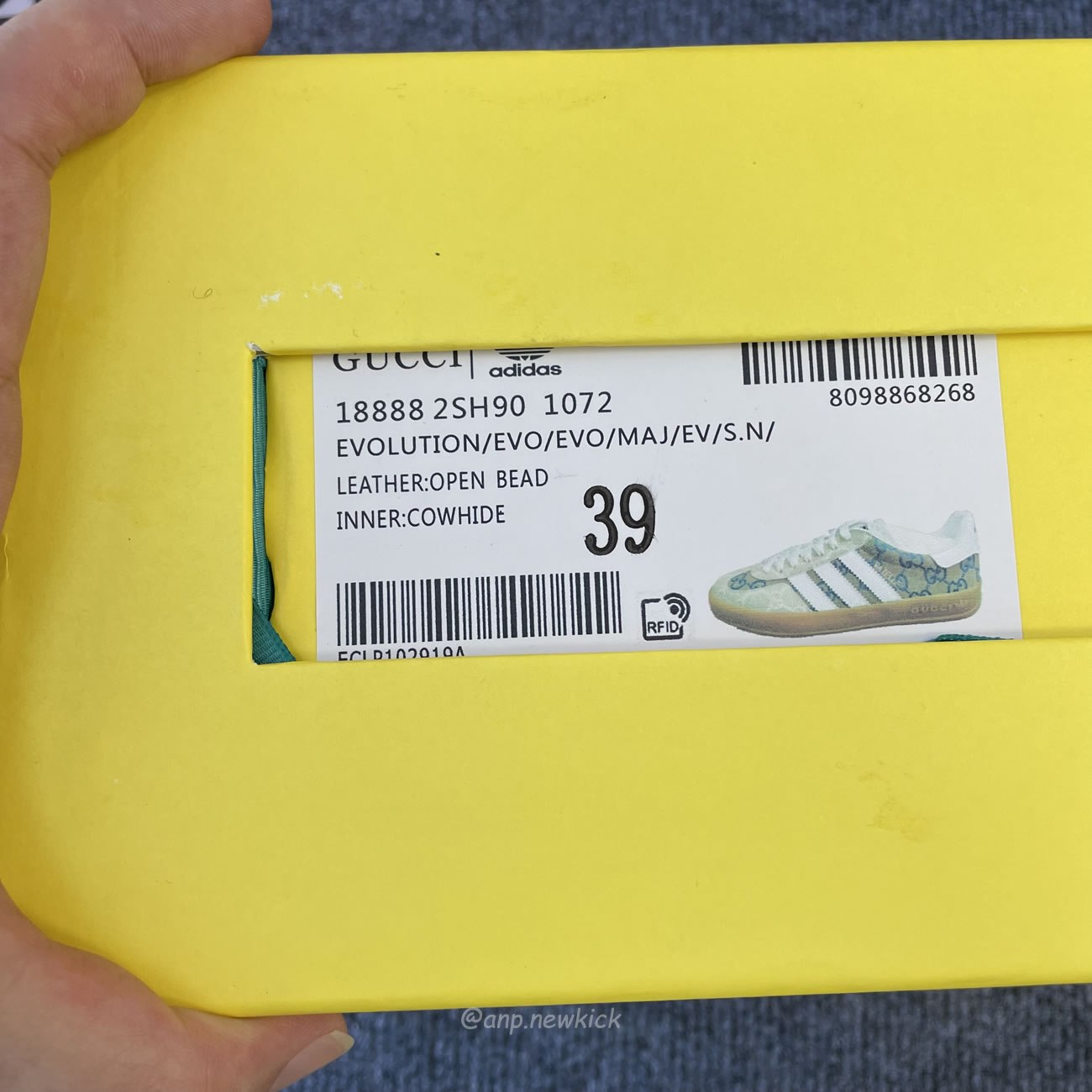 Adidas X Gucci White Blue 18888 2sh90 1072 (5) - www.newkick.vip